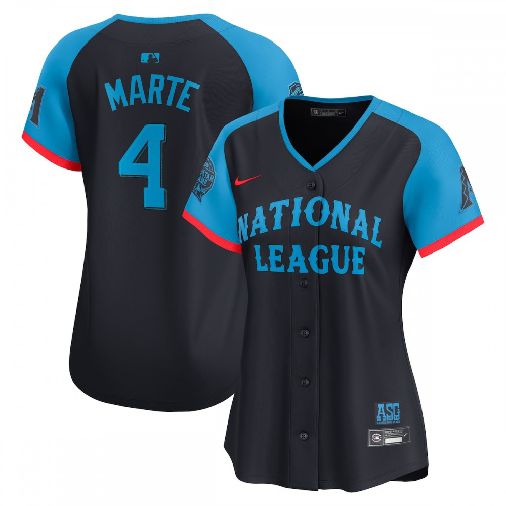 Ketel Marte National League Women's 2024 MLB All-Star Game Limited Player Jersey - Navy-Pro Kit Vault | Brand New 26/27 Sports Jerseys